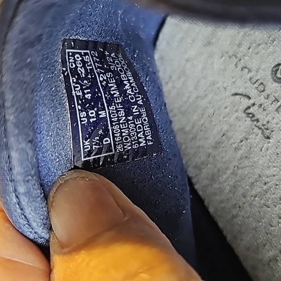 Clark's cloudsteppers cloth flats. With bow. Size 9. Very good used cond… - Picture 10 of 10